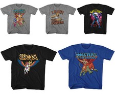 Pre-Sell Masters Of The Universe He-Man Skeletor Licensed Youth T-Shirt