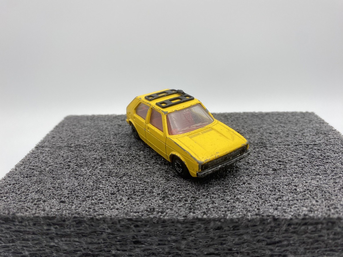 Matchbox Lesney Superfast VW Golf Mk1 1976 Yellow Loose (N1) | eBay