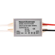 New AC100-265V to 12V LED Driver Power Supply 0.83A/1A Transformer Power Supply