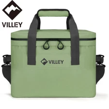 VILLEY 20L Cooler Bag 30Cans Insulated Soft Sided Cooler Leakproof Cooler Cooler