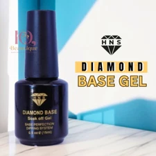 HNS Diamond Gel Base Soak-Off LED/UV 0.5oz Perfection Dip System - FREE SHIP