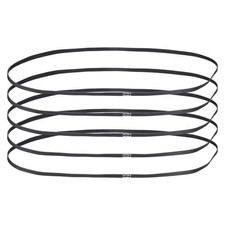 784mm GT-2 Timing Belt, 5pcs 6mm Width 2mm Pitch 3D Printing Closed Loop, Black