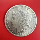 1880 CC Uncirculated $1 Morgan Silver Dollar