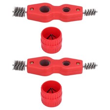 Copper Pipe Cleaner And Reamer Value Set 4 In 1 Rust Removal For Plumbers