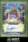 Larry Johnson Auto 2025-26 Topps Finest 2/25 Electrifying Black Geometric Knicks