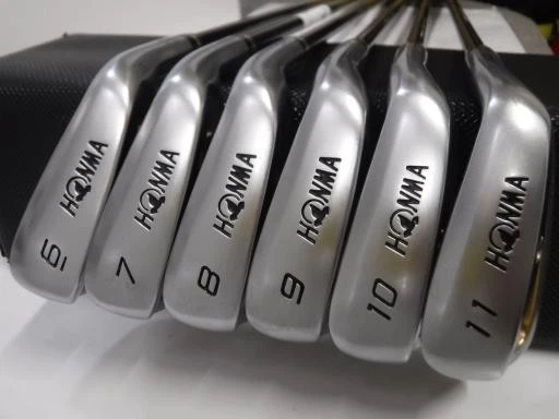 HONMA GOLF BERES IS-02 6pcs Iron Set 6-11 Flex-R 3STAR ARMRQ 6 49 No Head Cover - Image 3 of 4