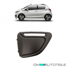 Stoßstangen Gitter Blende schwarz links passt für Peugeot 108 Baujahr ab 2014