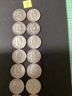 1 Lot of 20 Franklin Half Dollars 90% Silver