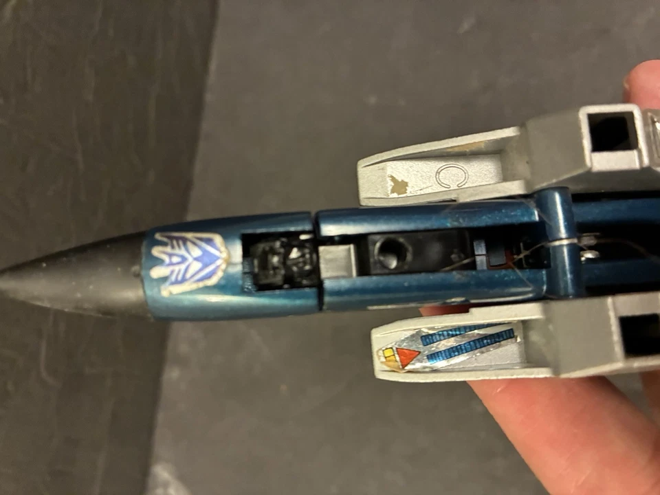 Hasbro Takara 1983 G1 Transformers Thundercracker de colección solo piezas Foto 4 de 4