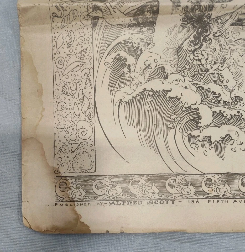 DAMAGE-OCEAN GROVE AUDITORIUM 1927 Programa Raro NJ Nova Jersey VTG Schumann-Heink - Imagem 2 de 4