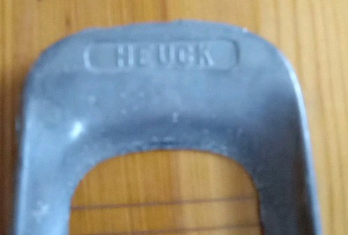 VTG 7" HEUCK ALUMINUM BUTTER CUTTER SLICER WIRE BLADES CUTS IN PATS USA - Picture 6 of 7