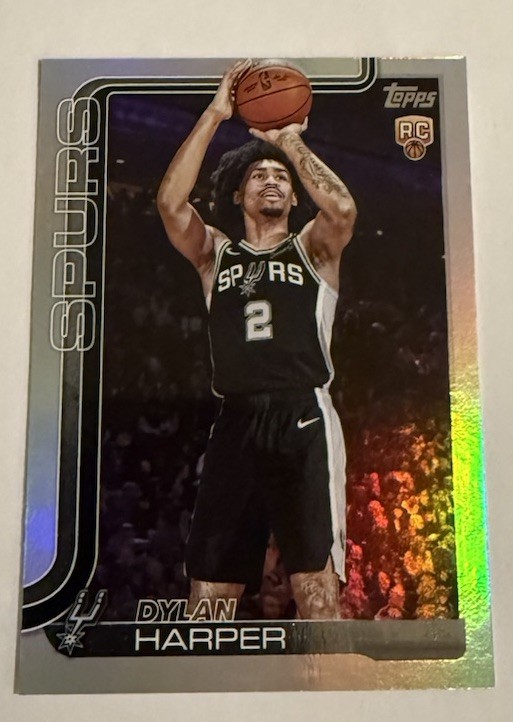 2025-26 Topps - Dylan Harper #202 Rainbow Foilboard (RC)