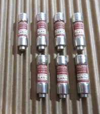 7 Fuses LittleFuse  KTK-R-1/10  Fast Acting Fuse