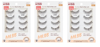 #ad #ad BL Kiss My Lash But Better Multi Pack So Real 4 Pair X 3 Packs $41.60
