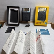 Vintage Kodak Ektron II Model A Electronic Flash - Original Box Manual Untested