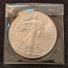 2017 $1 SILVER EAGLE = 1 OZ. .999 SILVER = U. S. MINT = UNCIRCULATED