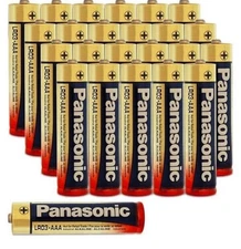 Panasonic AAA Alkaline Plus Power Battery, AM-4PA/12B (40Pack)