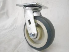 6" x 2" Swivel Caster Thermoplastic Rubber Wheel 500 lbs Tool Box