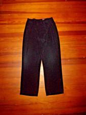 Chico's Slinky Black Travelers Pants Acetate Sz 1 Short