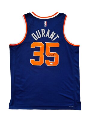 Kevin Durant Phoenix Suns Signed Jersey Nike Swingman Beckett COA