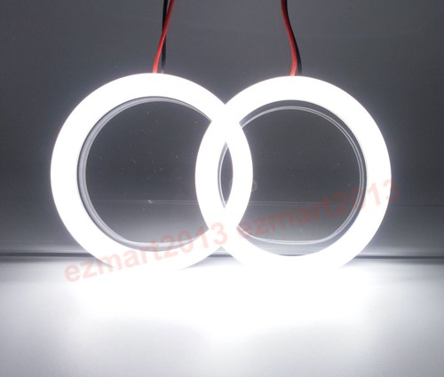 for Volvo S40 V50 08-12 headlight LED halo ring Demon eye DRL Devil lamp white - Picture 9 of 17
