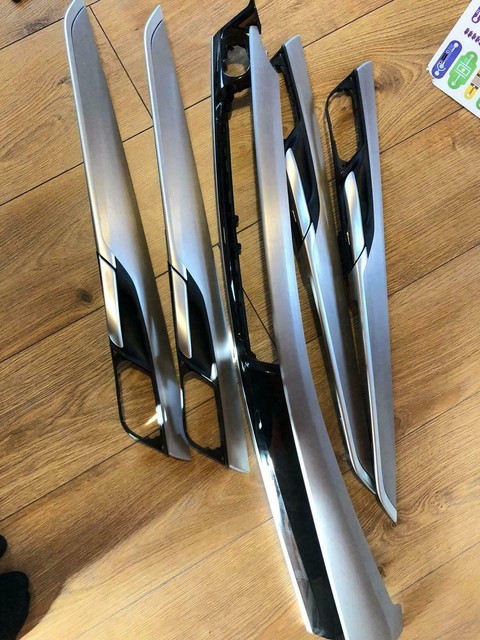 BMW OEM F15 F85 X5 2014-18 Aluminum Trace Interior Trim Kit | eBay