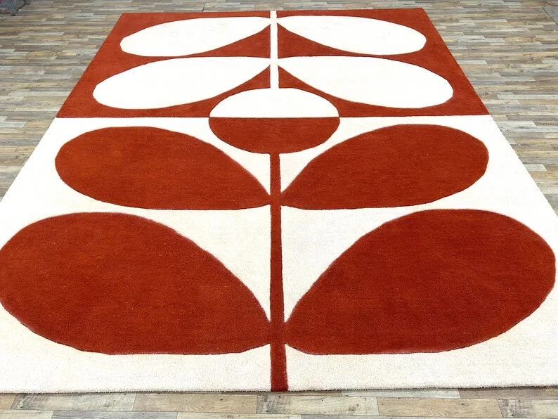 5x8|6x9|x8x10|9x12|10x14|12x15|12x18 Rug Hand Tufted Abstract Country Oriental - Image 4 of 4