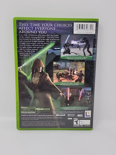 Star Wars: Caballeros de la Antigua República II - Los Señores Sith (Xbox, 2004) - Imagen 2 de 3