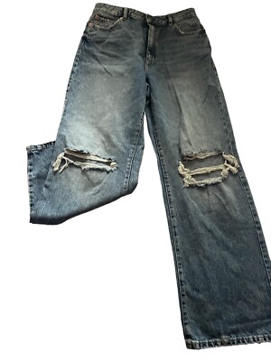 Garage Denim Jambe Large Wide Leg Size 09/29 Pockets | eBay