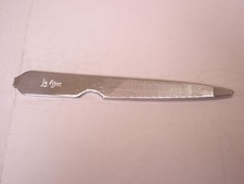 La Cross Nail File Vintage LARGE Tie Bar Clip beauty products