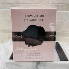 Viktor & Rolf Flowerbomb Perfumed Bougie Scented Candle - 165 g / 5.82 Oz SEALED