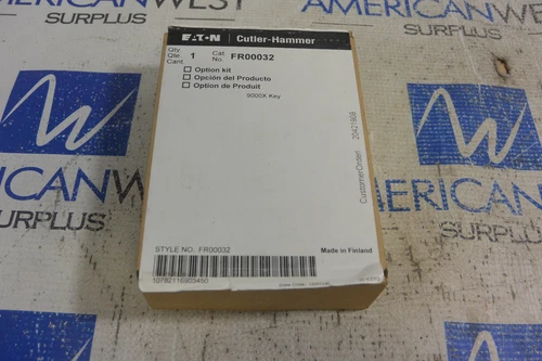 Eaton FR00032 Option Kit *NEW