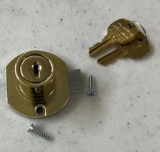 CompX NATIONAL #C8703-C346a-A-3 Drawer Dead Bolt Disc Tumbler Lock