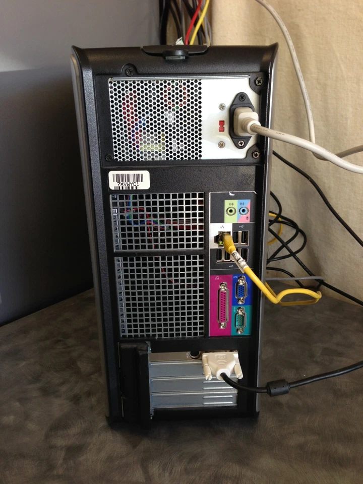 Windows xp Dell Desktop computer Fast duo core 19" Monitor keyboard mouse 2.66Hz - Image 3 of 3