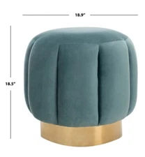 Safavieh Maxine Channel Tufted Otttoman, Reduced Price 2172725192 SFV4707C