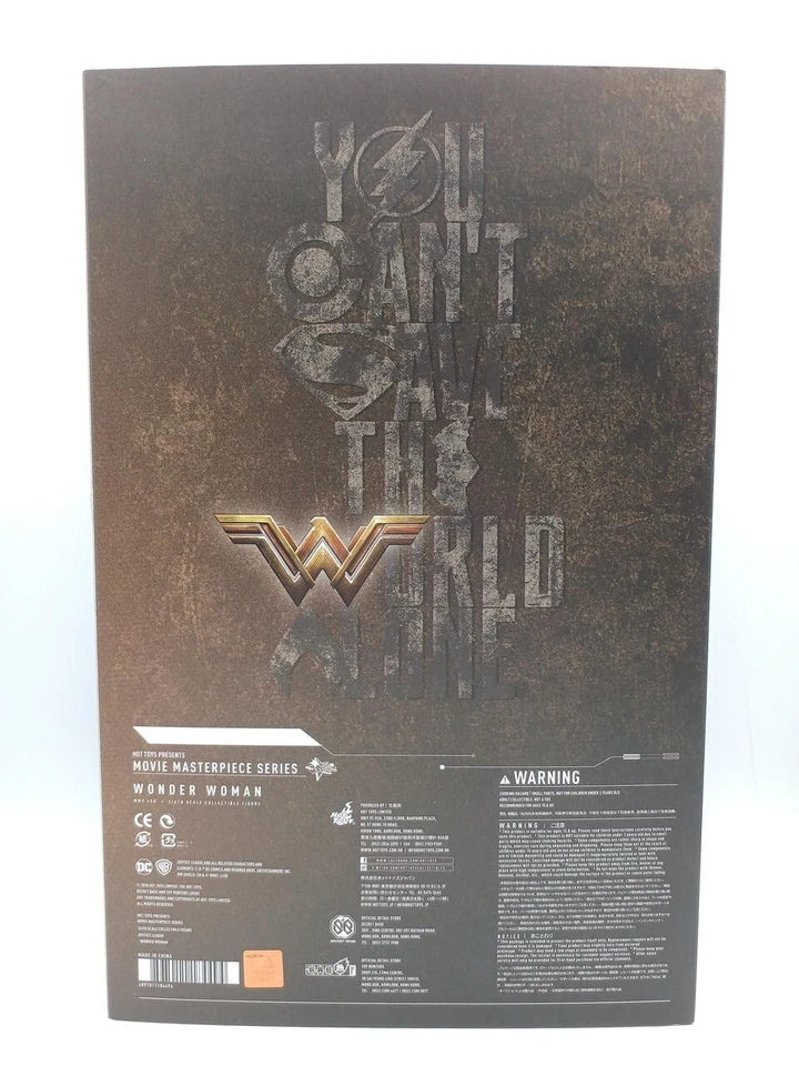 Hot Toys Movie Masterpiece WONDER WOMAN JUSTICE LEAGUE MMS450 1/6 Figure Used JP - Image 3 of 4