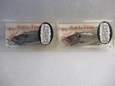 2 Vintage Bill Lewis Lures 1/2 Oz Rat-L-Trap Nice Color 93 Rattletrap