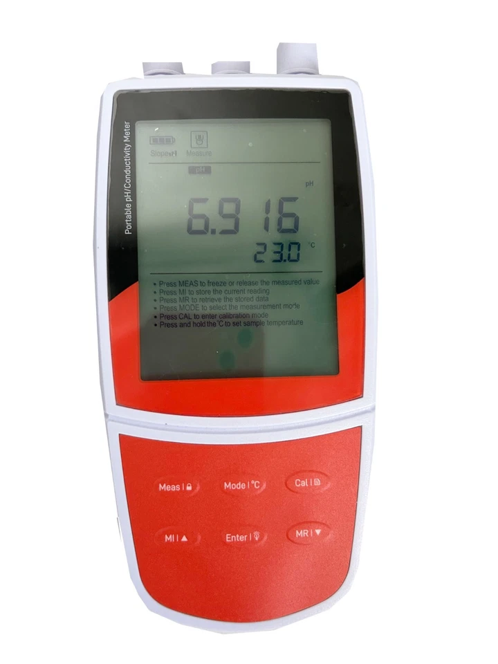 Water Quality Meter PH mV Conductivity TDS Temperature pH -2.000-20.000pH - Image 2 of 4