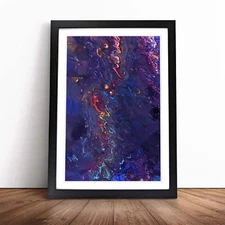 Best of Ways in Abstract Framed Canvas Wall Art Print Poster Picture, Home Decor