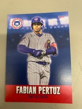 Fabian Pertuz Card 2022 South Bend Cubs Team Card