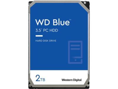 WD Blue 2TB HDD 256MB Cache 7200 RPM SATA 3.5