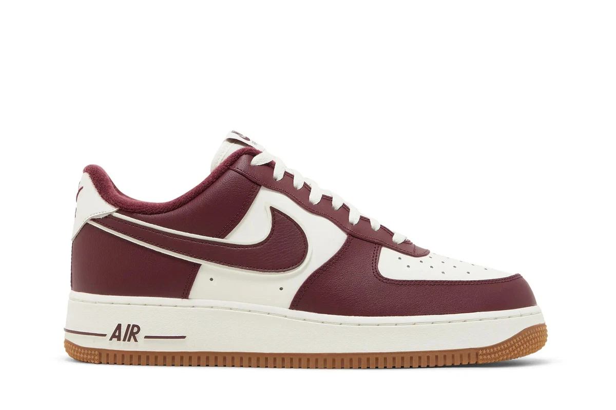 Nike Air Force 1 '07 LV8 College Pack - Night Maroon for Sale