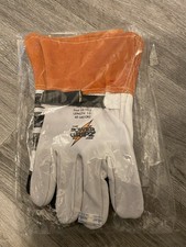 Power Gripz Leather Gloves Size 10-10.5