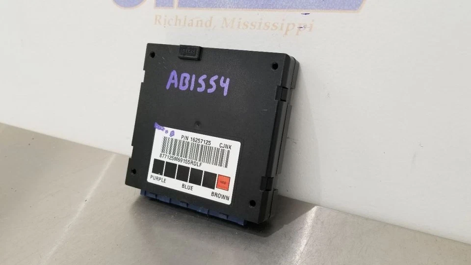 99 CHEVY SILVERADO 2500 BCM MÓDULO DE CONTROLE DE CORPO 16257125 - Imagem 3 de 4