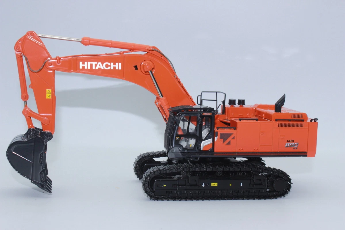 Orange 1:50 Excavator Contemporary Manufacture Diecast