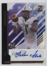 2024 Leaf Pro Set Pure Crystal Bronze Spectrum /8 Julian Hicks #BA-JH2 Auto 13u1