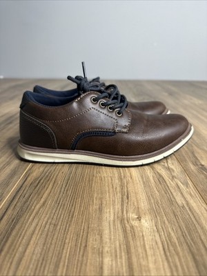 Mix No 6 Boys Size 3 Oxford Dress Shoes Brown