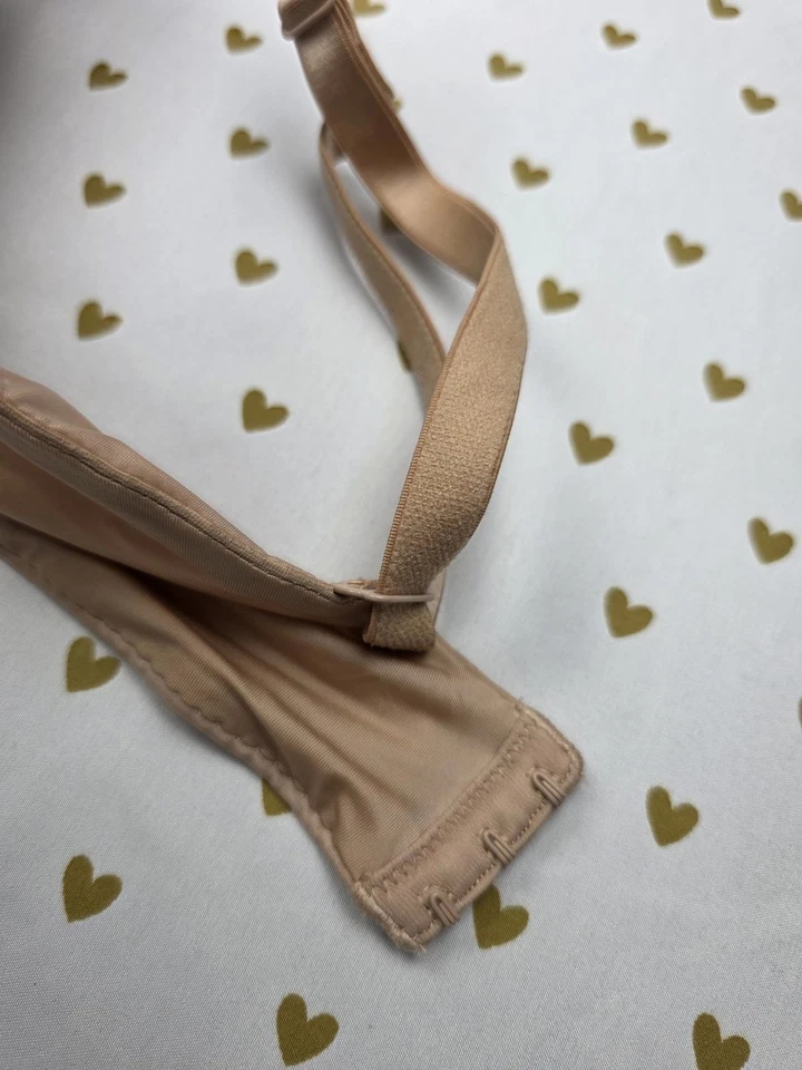 Бюстгальтер Victorias Secret атласный MIRACULOUS PLUNGE 38D бежевый - Изображение 3 из 4