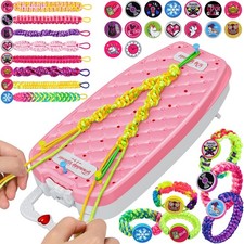Friendship Bracelet Making Kit for Girls Ages 6-12, DIY Jewelry Craft Toy