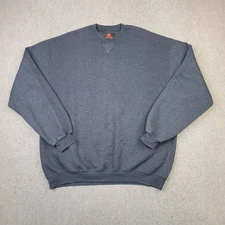 Vintage Members Mark Sweatshirt Mens 2XL Gray Pullover Crew Neck Russell